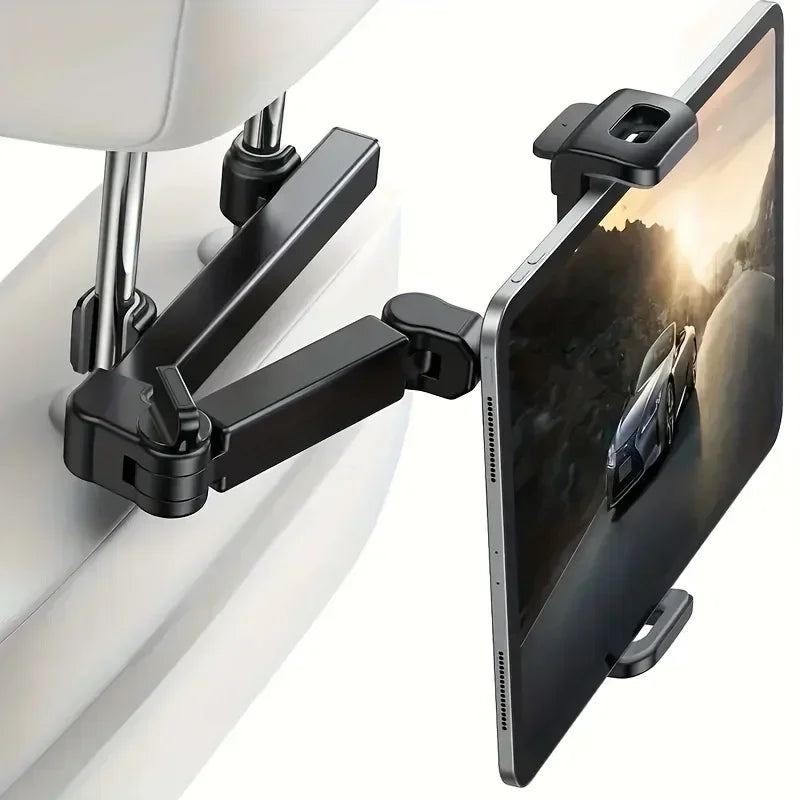 Uchwyt na tablet i telefon do zagłówka samochodowego