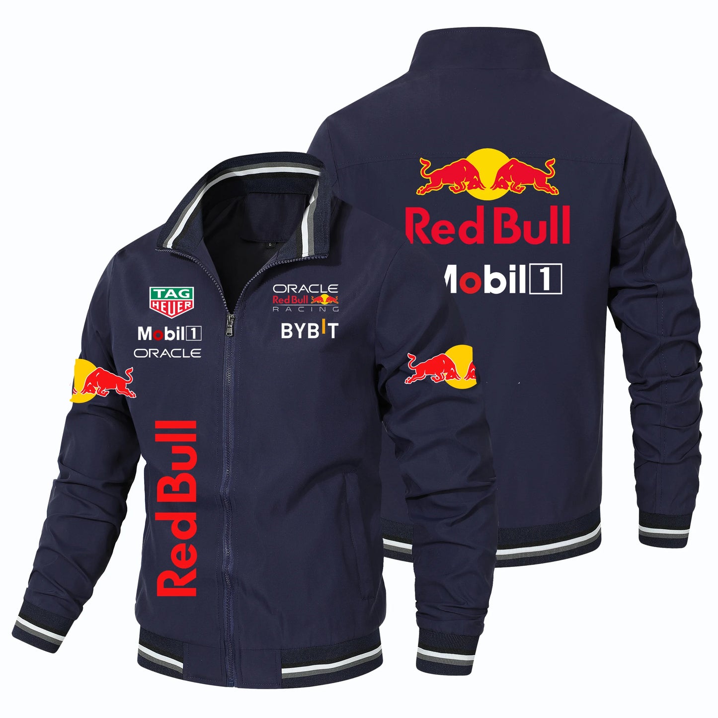 Retro Kurtka Motocyklowa Red Bull – Styl i Funkcja w Jednym!